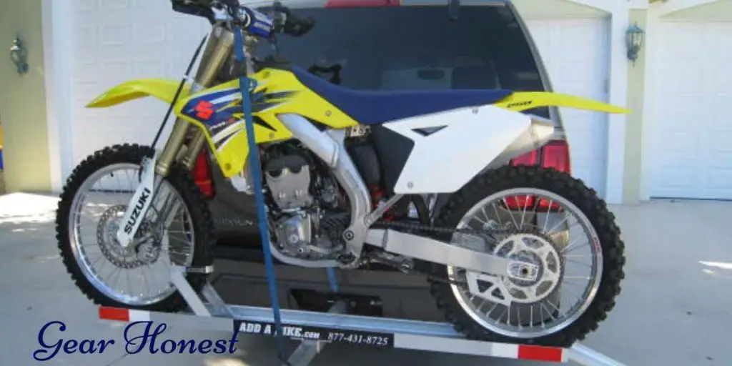 how to tie down a dirt bike
