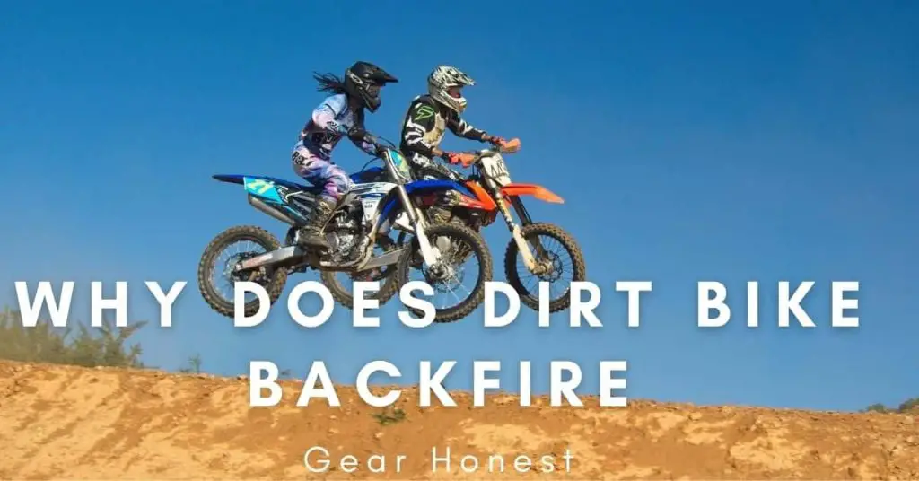 Dirt Bike Backfire