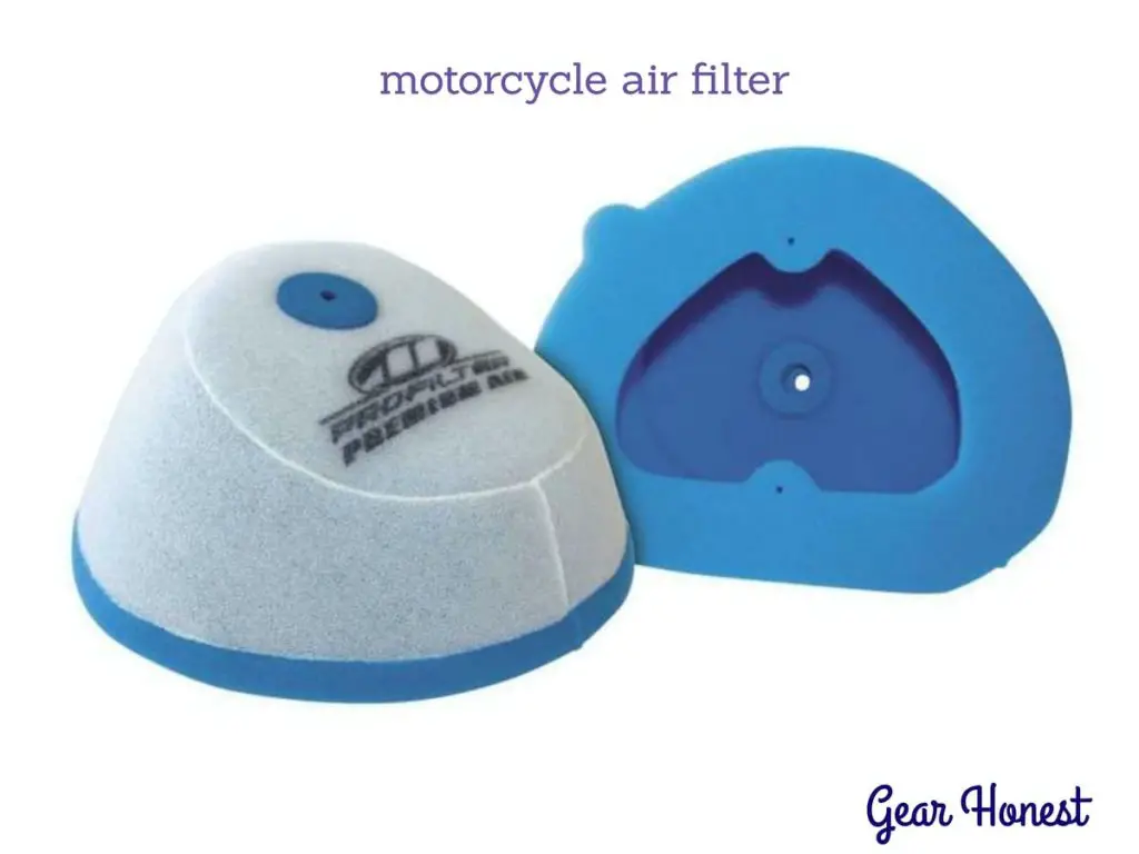 how to clean motorcycle air filter