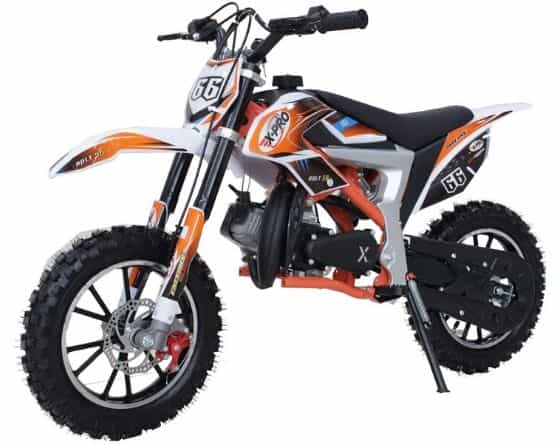 gas powered dirt bikes for 13 year olds