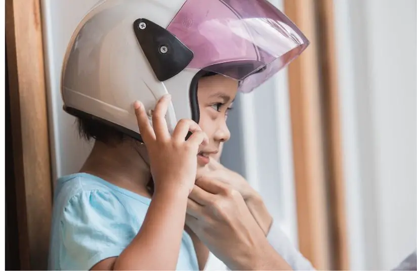 Child Motorcycle Helmet Size Chart