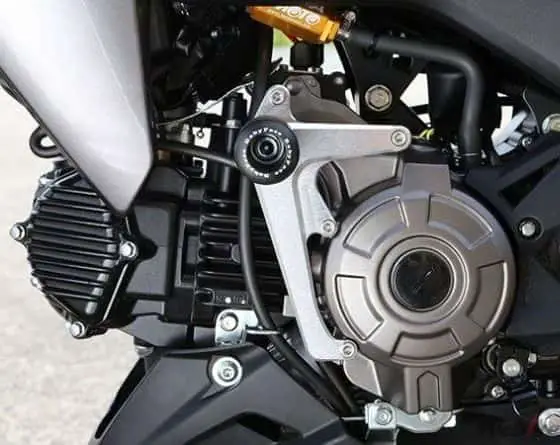 Kawasaki Z125 Pro engine