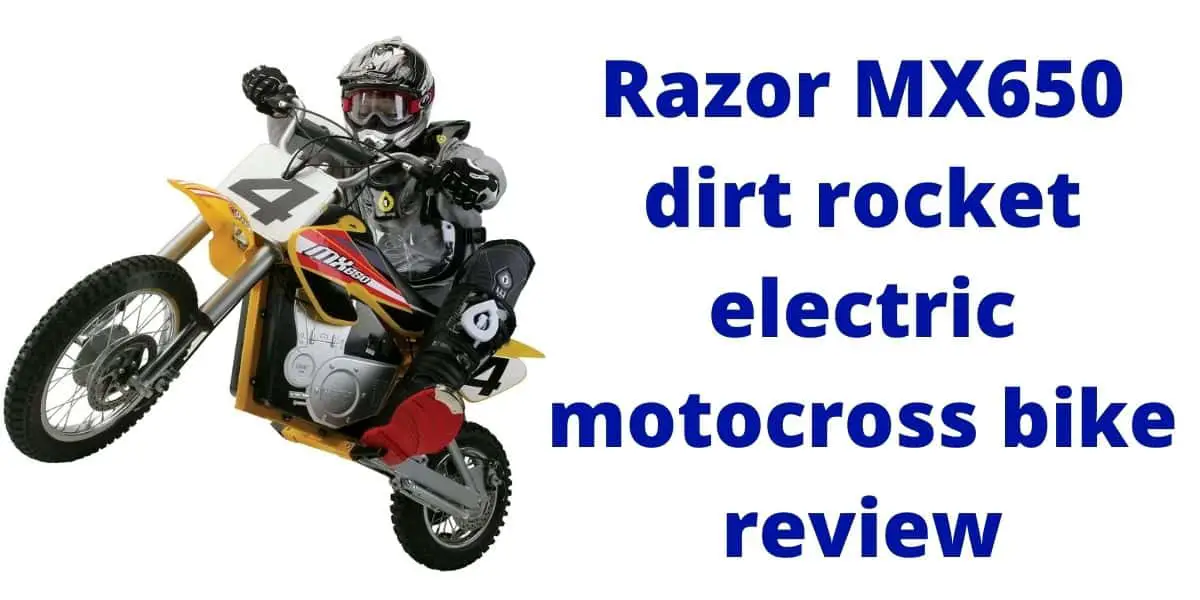 Razor mx650 dirt rocket electric motocross bike review