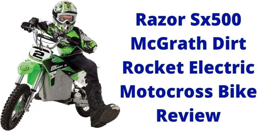 Razor Sx500 McGrath dirt rocket electric motocross bike