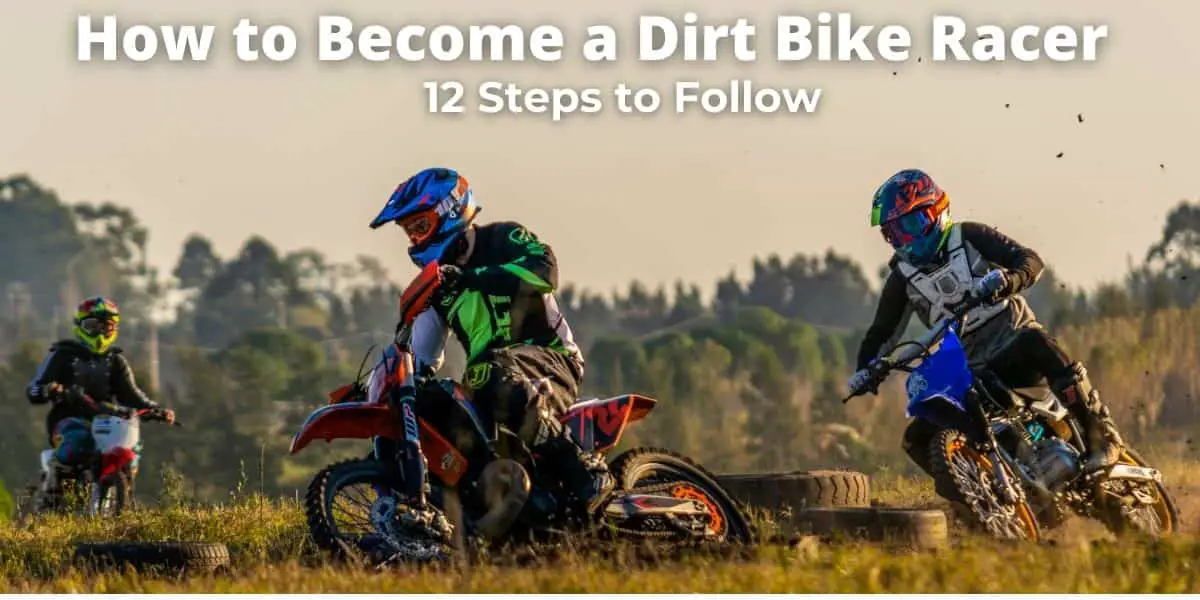 how do you become a professional dirt bike racer