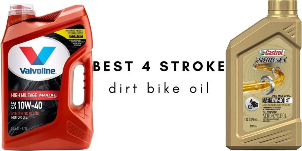 best 4 stroke dirt bike engine oil