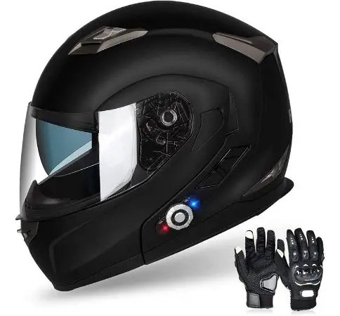 bluetooth integrated motorcycle helmet